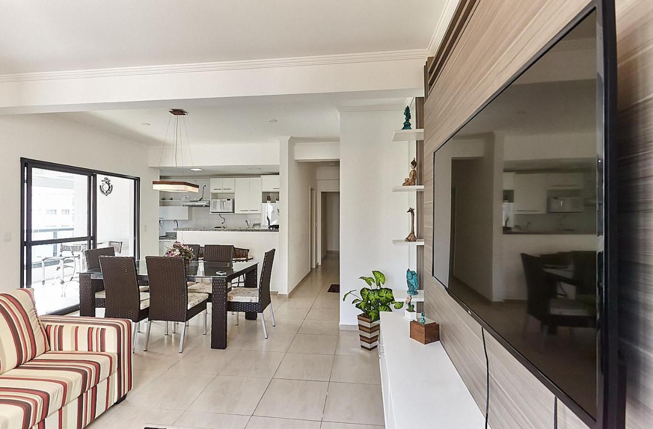 Flat Perola Do Atlantico - 3 Dormitorios Com Varanda Gourmet - Praia Das Pitangueiras 瓜鲁雅 外观 照片